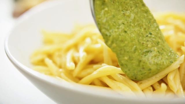 Trofie with genovese pesto