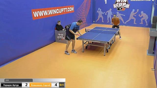 Горадзе Артур 0-3 Коваленко Сергей Восток 4 WIN CUP 20.01.2020 Прямой эфир