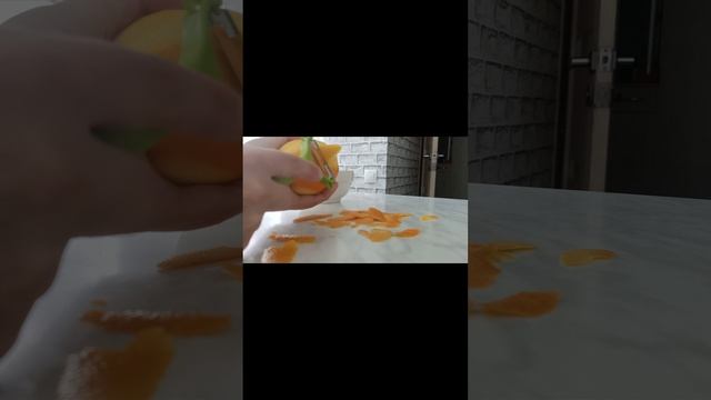 оставляю цедру апельсина