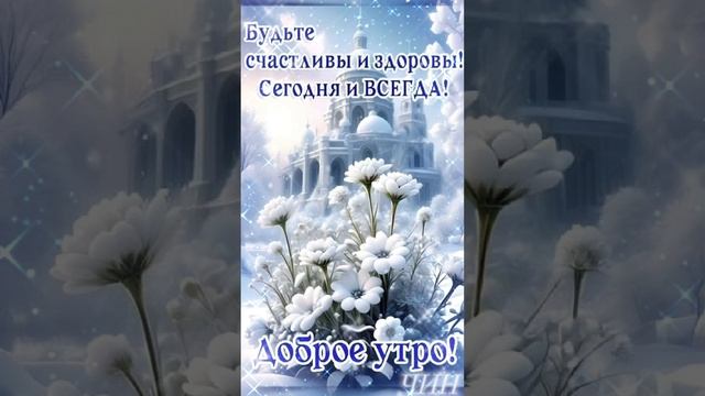 Доброе утро, Друзья! Счастья Вам и здоровья!