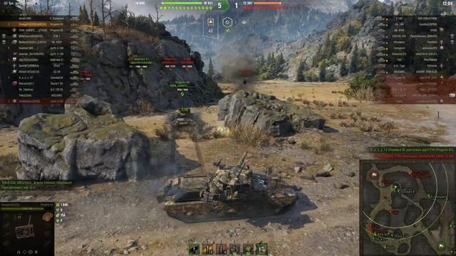 World of tanks - Progetto M40 mod  65 gameplay