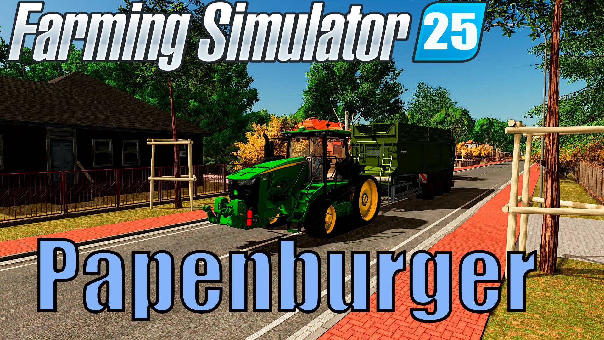 🔴FarmingSimulator 25. Первый запуск. Карта - Papenburger /Моды