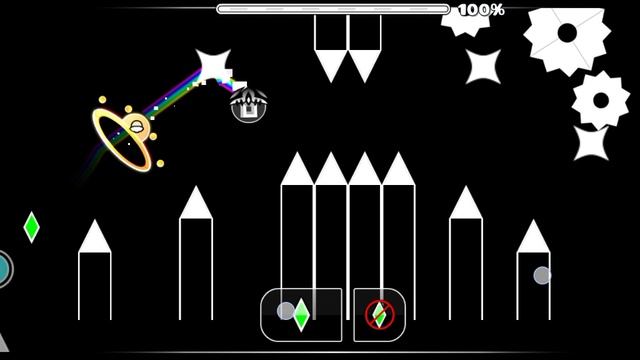 Мой уровень в Geometry Dash