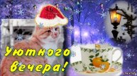 Добрый Вечер! Очень Красивое Пожелание Хорошего Вечера! Уютного Вечера и Спокойной Ночи!