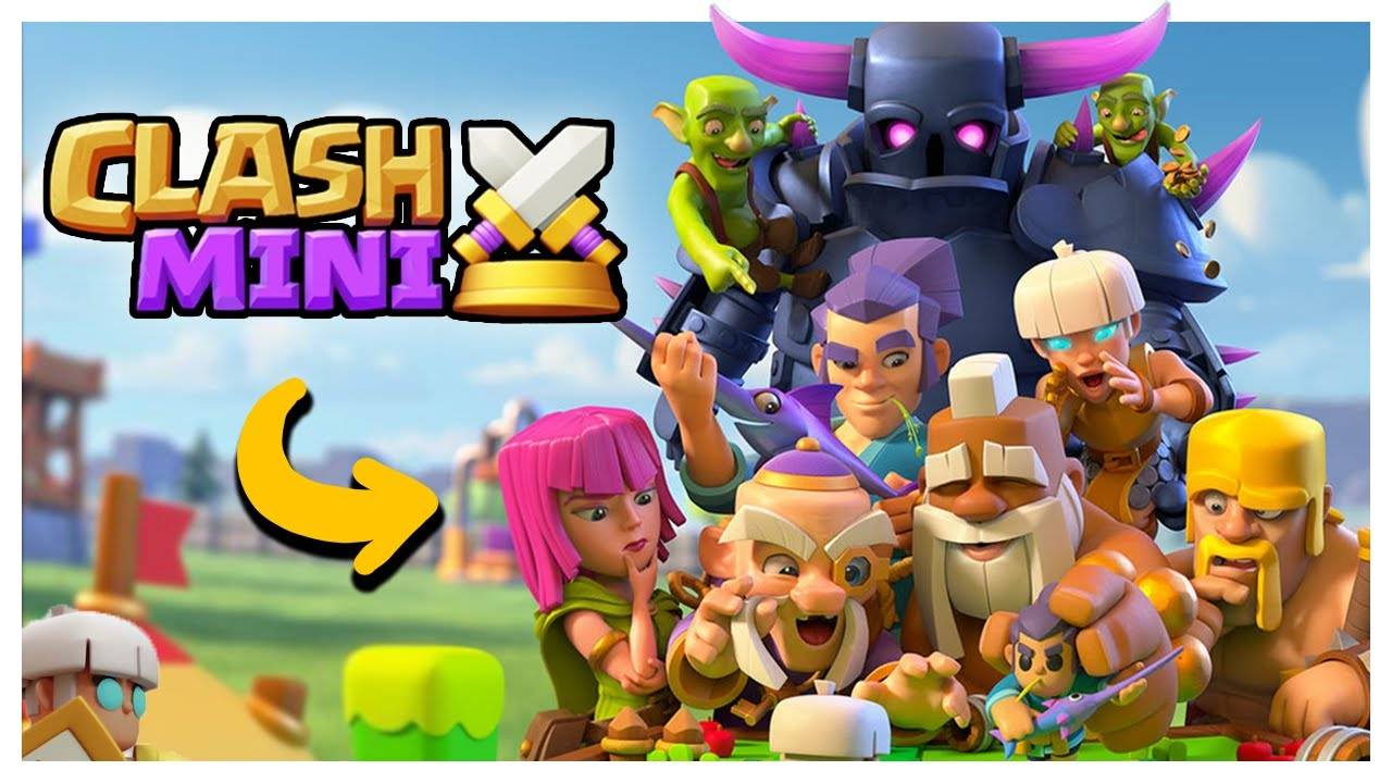 Играю в clash mini