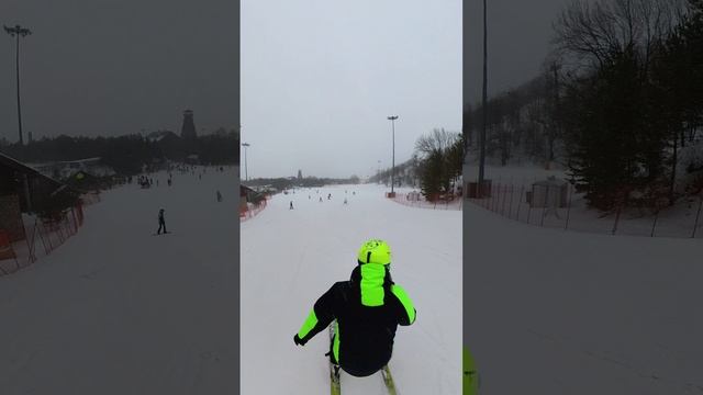зелёный спуск Свияжские холмы горнолыжка