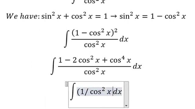 Calculus Help Integral Sin 4 X Cos 2 X Dx Integration By