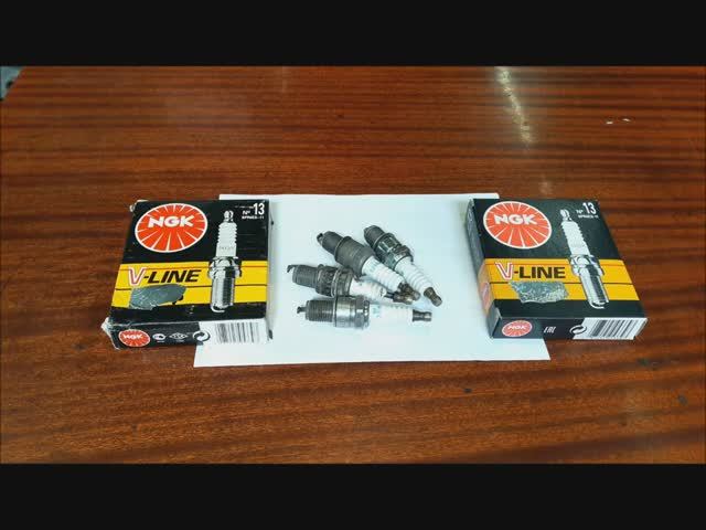 Замена свечей, поставили новые, чуть не убили мотор.