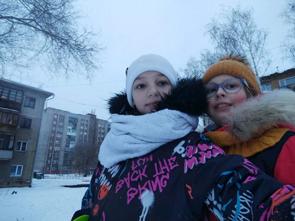 гуляем с Машуней на Горке