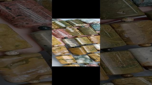 Натуральный Камень : Яшма океаническая 25*15,7мм. И другие Минералы. На Нашем сайте : stones-shop.ru