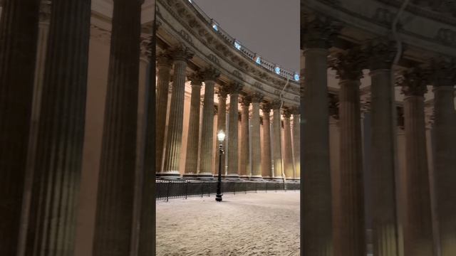 Снег над Санкт-Петербургом