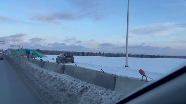 Обустройство весовой на трассе Ачинск-Назарово