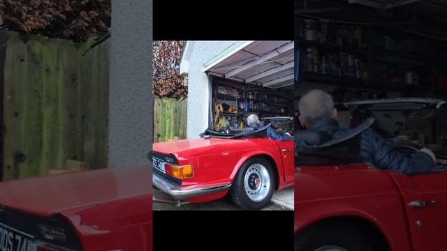 Triumph TR6 Start up!