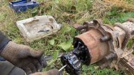 Восстановление тракторного прицепа 2 птс-4. Часть 6. Снятие ступиц и тормозов