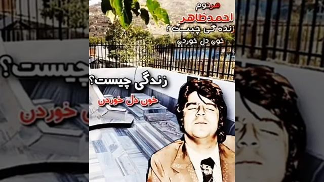 احمد ظاهر زنده گی چیست خون دل خوردن.mp4