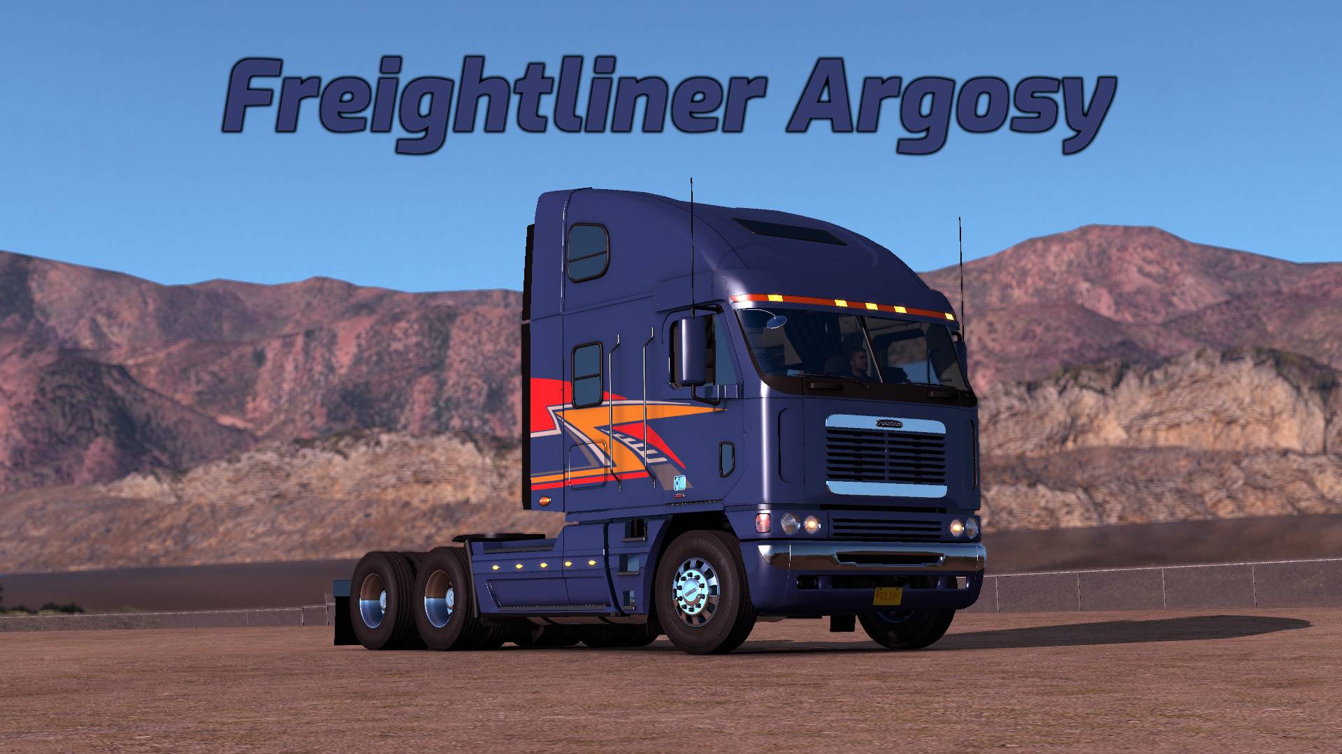 Обзор мода Freightliner Argosy для American Truck Simulator