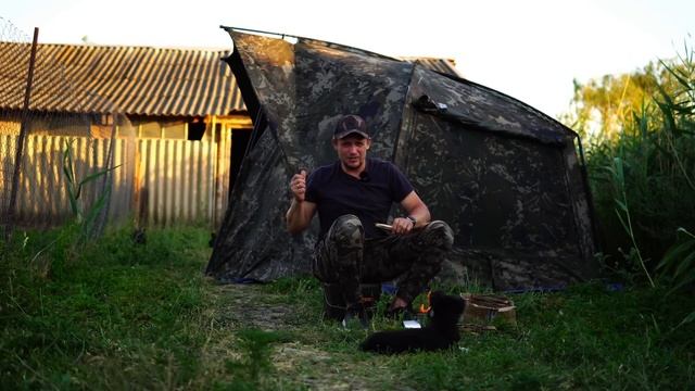 Рыбалка на карпа в НЕОБЫЧНОМ месте. 24 часа в жаре + 40 и окружении кроликов