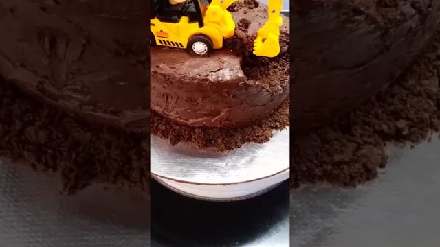 #shorts||#Construction site birthday cake||JCB CAKE||Customized cake design||#short video