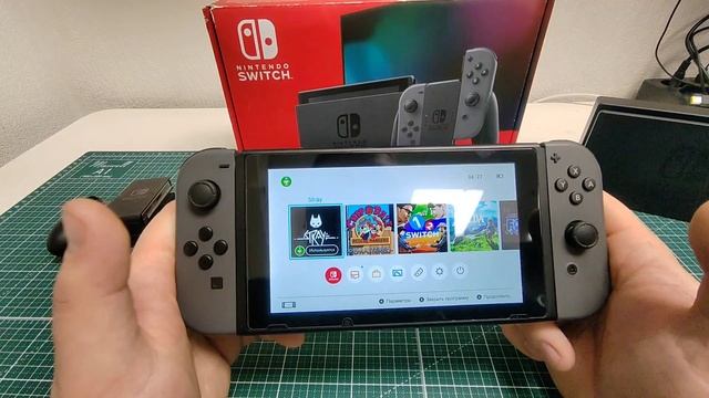 Обзор прошитого Nintendo switch Rev2 128GB