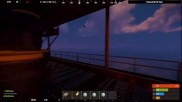 Шаг за шагом как я атаковал нефтяную вышку в Rust! 🪓🌊