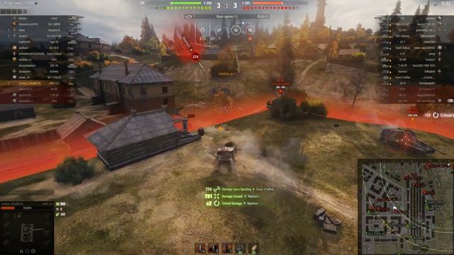World of tanks - AMX-12t gameplay