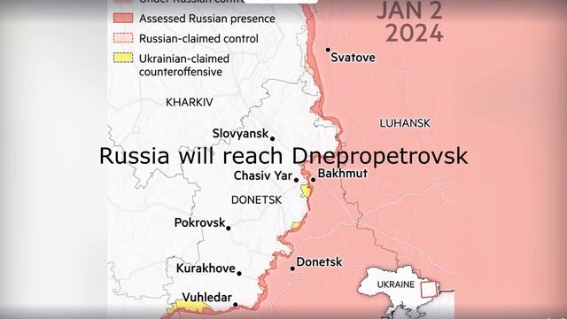 Russia will reach Dnepropetrovsk