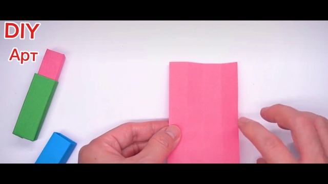 Просто как сделать кнопку из бумаги