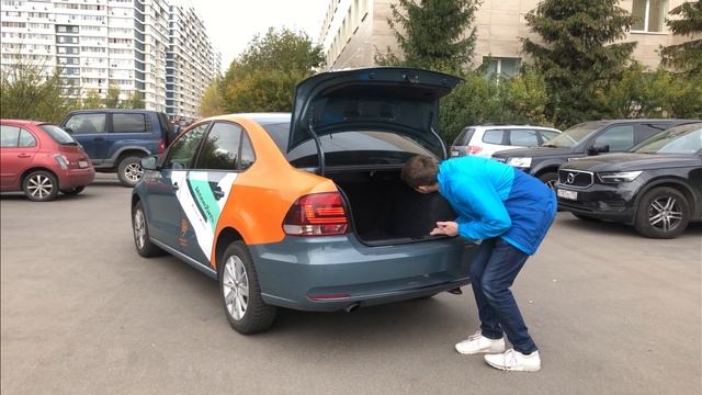 Впервые сел за руль КАРШЕРИНГА/Volkswagen Polo