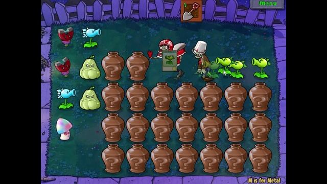 Plants vs. Zombies ребусы с вазами