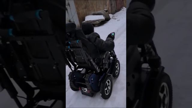 Сергей и его новая коляска CATERWIL GTS 4WD