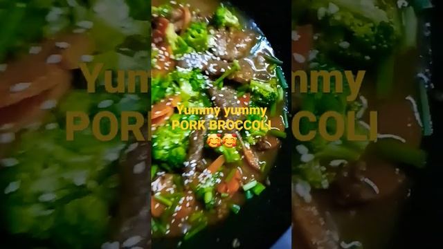 PORK BROCCOLI