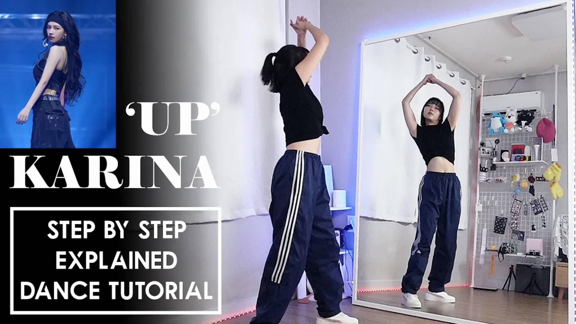 Karina (aespa) - Up Dance Tutorial｜ Step by Step EXPLAINED by Kathleen Carm