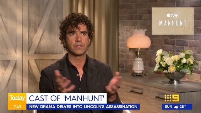 The cast of 'Manhunt' catches up with Today | Today Show Australia