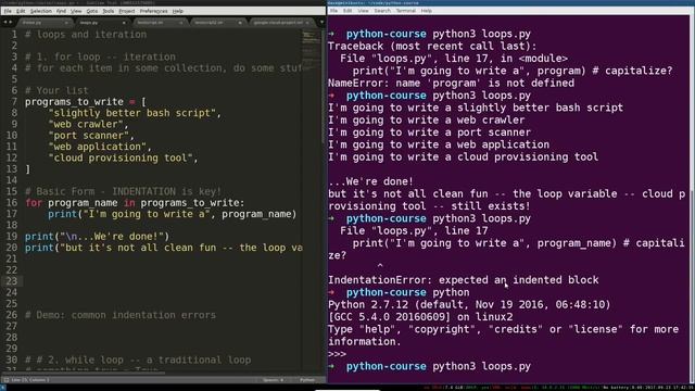 Python 3 Programming Course 10_ Iteration and 'for' Loops
