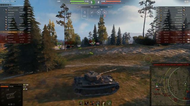 Bester Kampf des leichten Panzers / World of tanks - Bat.-Châtillon 12t gameplay