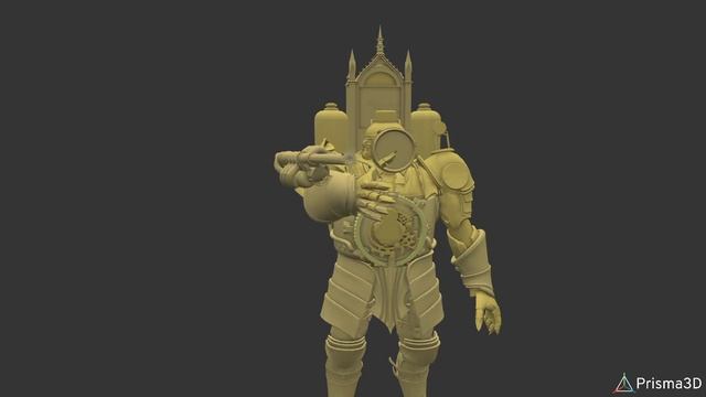 titan clock man dawnload (prisma 3d)