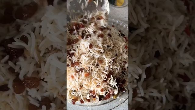 Плов с изюмом