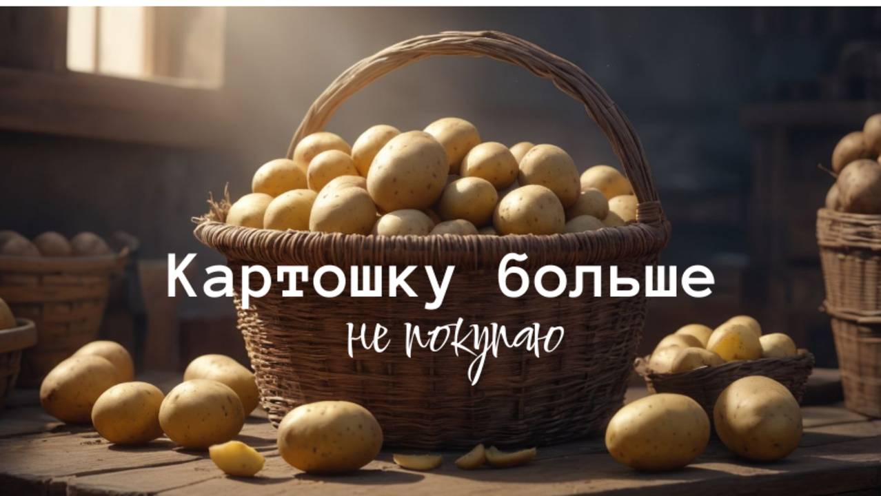 Картошку больше не покупаю
