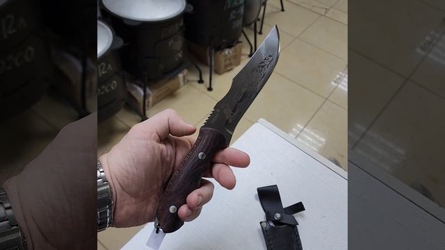 Нож Сокол орех Кизляр