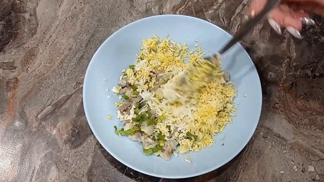Селедка под шубой по-новому/Herring Under a Fur Coat/Arenque debajo de un abrigo de piel