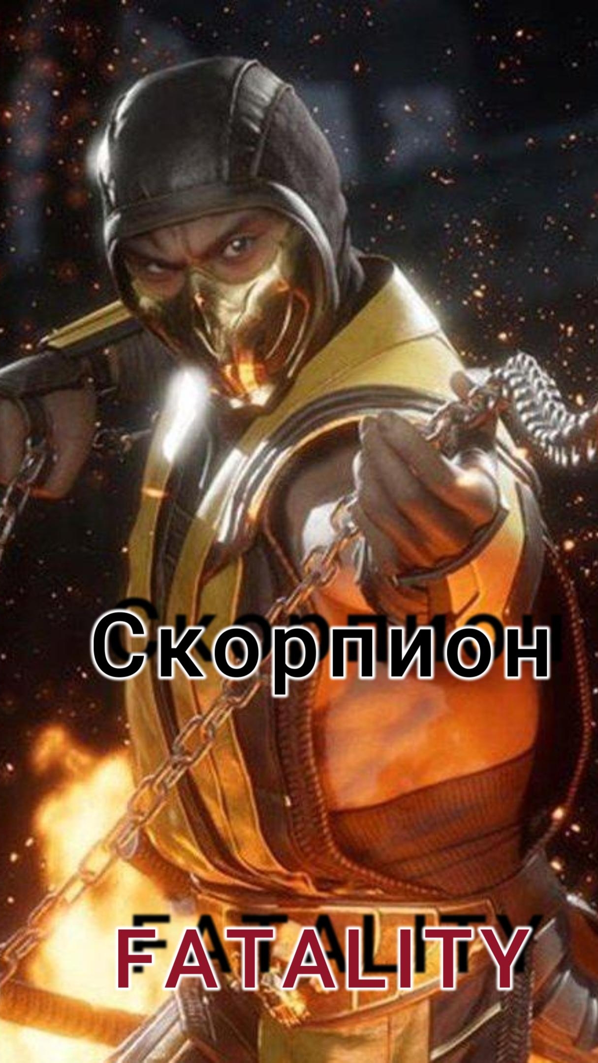 MK11-FATALITY Скорпион