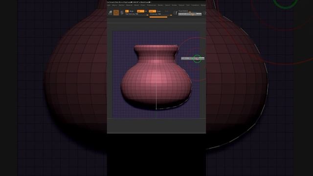 Curve Lathe Brush in ZBrush - Sculpting Tutorial