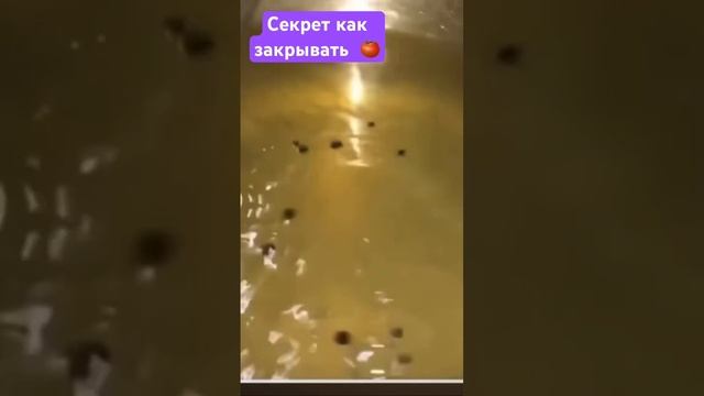 Секрет, как закрывать помидоры 🍅 #reaction #помидоры #консервирование