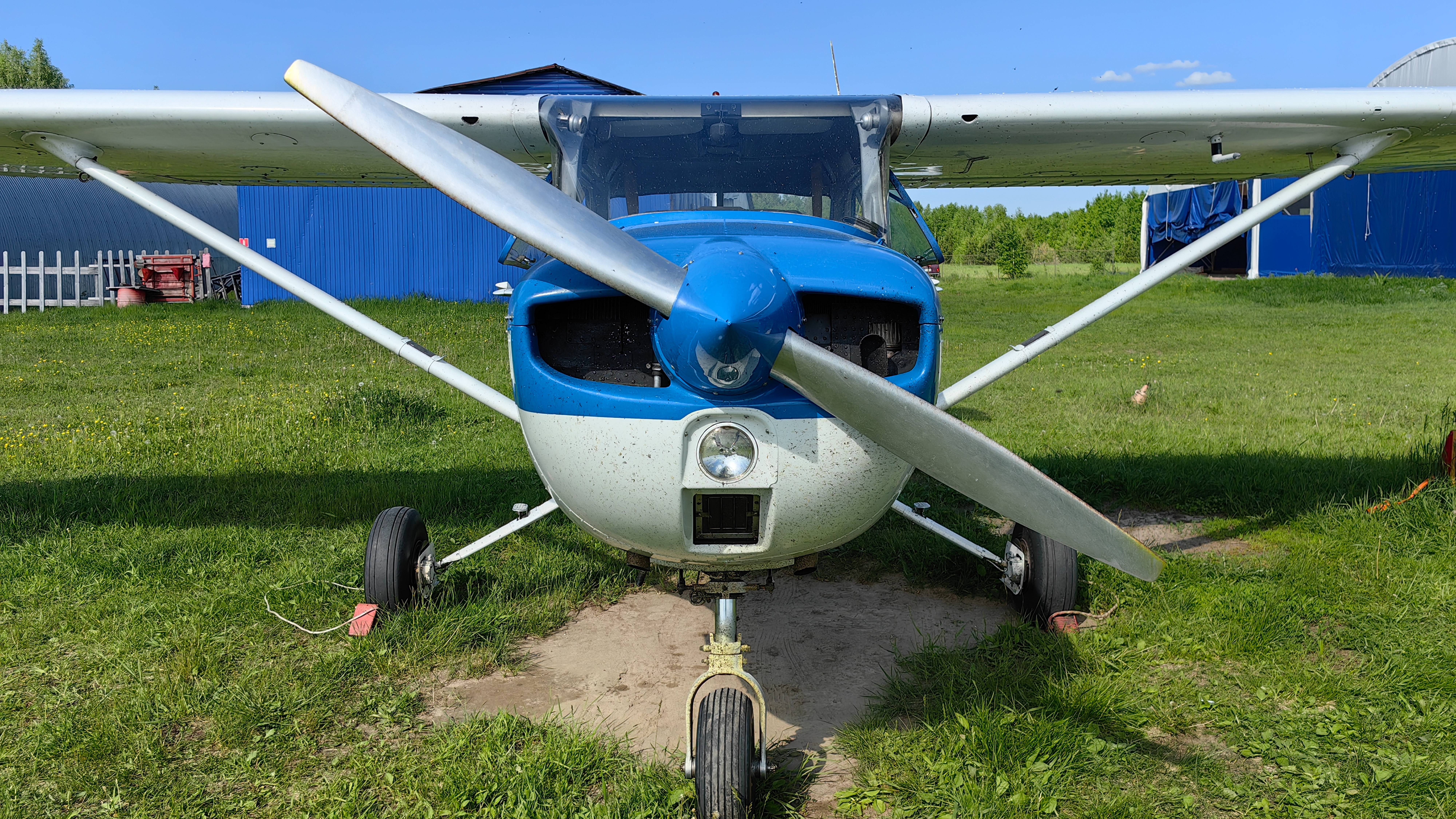Полёт на Cessna 150 Commuter в окрестностях Томска.