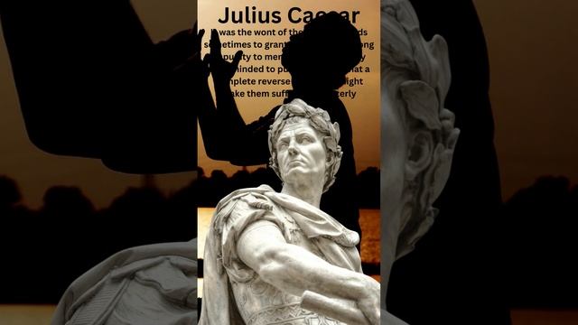 Julius Caesar: The Great Quotes of Rome's Greatest Leader #juliuscaesar #shorts #quotes