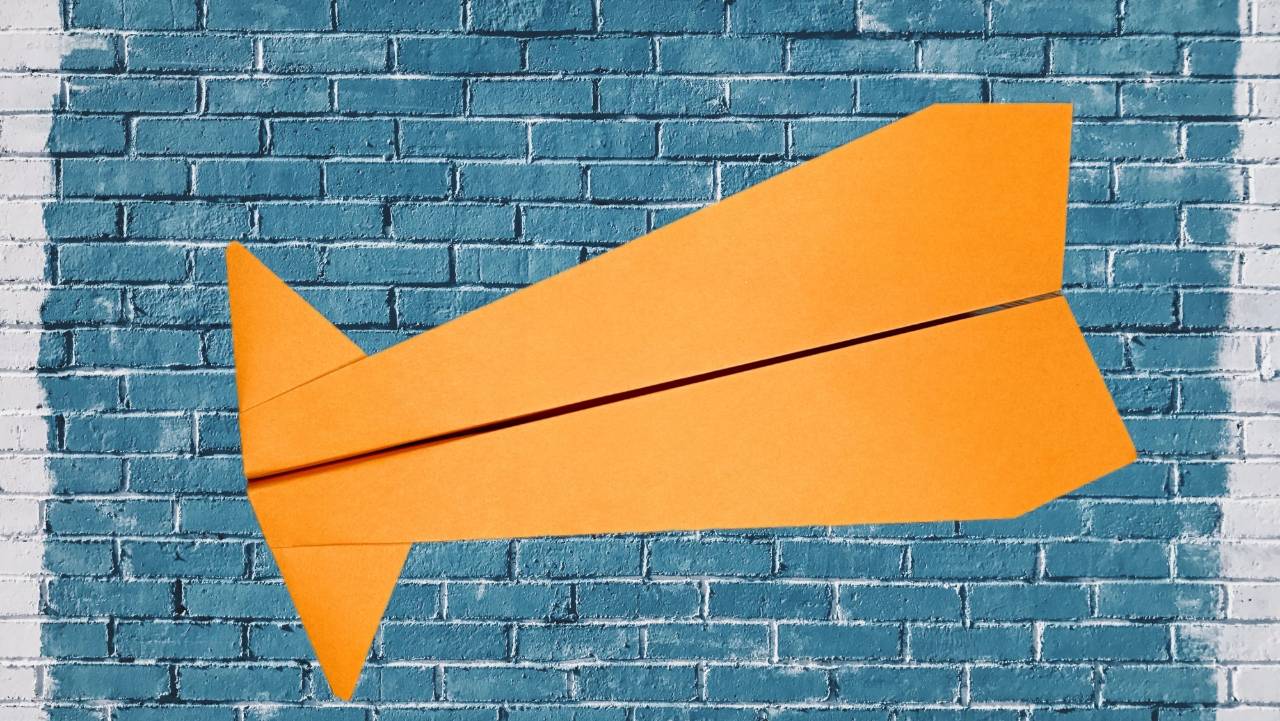 Самый лучший в мире бумажный самолетик — Простое руководство по оригами