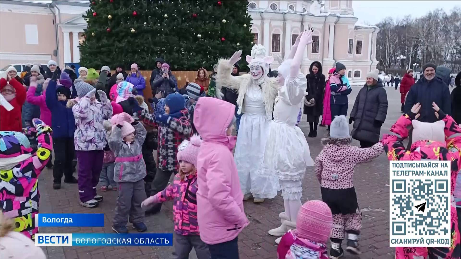 Новогодний экватор: более 30 тысяч гостей посетили праздничные мероприятия в Вологде и Череповце