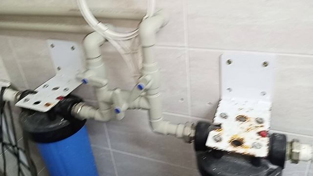 Установка системы в ванной комнате. Часть 1.