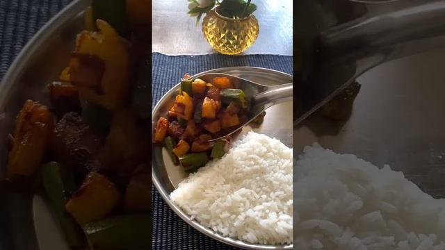 Lunch #shorts #youtubeshorts #shortvideo #cooking #art #viral #trending #food #rice #foodie