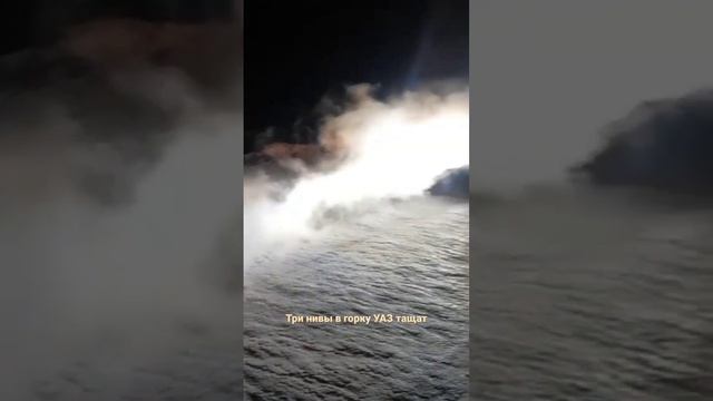 Три нивы и УАЗ